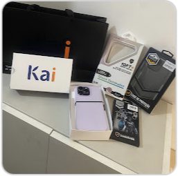 Unboxing do iPhone da Kai